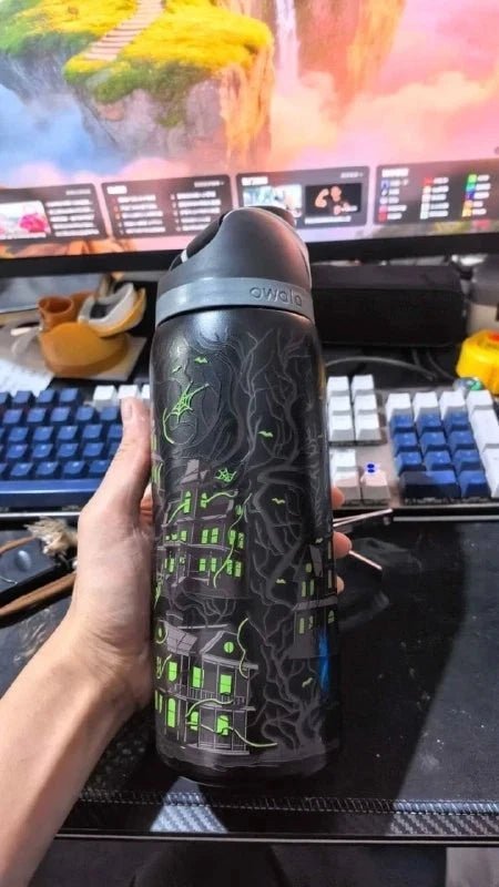 Owala 32oz FreeSip Midnight Manor Exclusive New Water Bottle - Hydrate Hub