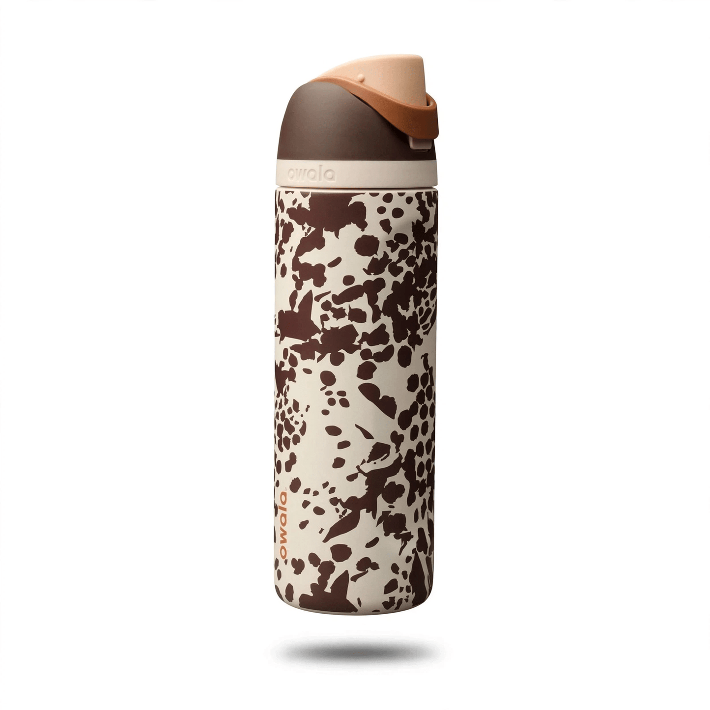 Owala Special Edition Cowgirl Core 24oz FreeSip Animal Print Cow Brown - Hydrate Hub