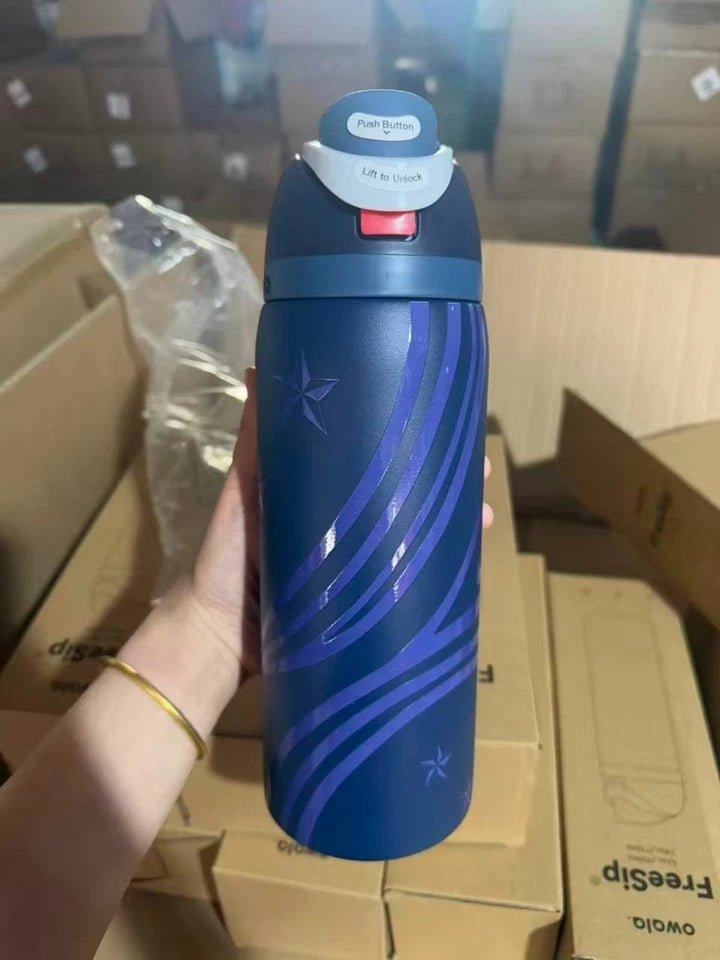 The All American Owala Special Edition 32oz Free Sip Sway Soccer Collection - Hydrate Hub