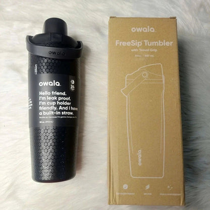 Limited Edition New Owala Out of Bounds FreeSip Golf Water Bottle 30oz Black - Hydrate Hub