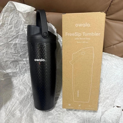 Limited Edition New Owala Out of Bounds FreeSip Golf Water Bottle 30oz Black - Hydrate Hub