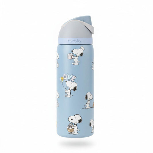 Limited Edition New Owala SNOOPY Sea Salt Water Bottle FreeSip 32oz - Hydrate Hub