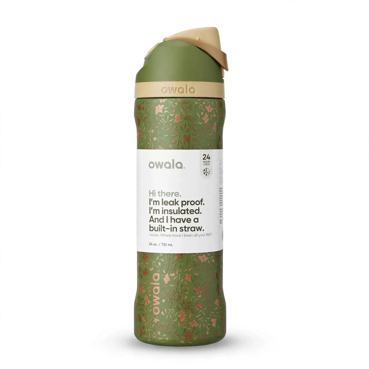 Owala 24oz FreeSip Wallflower Exclusive New Water Bottle - Hydrate Hub