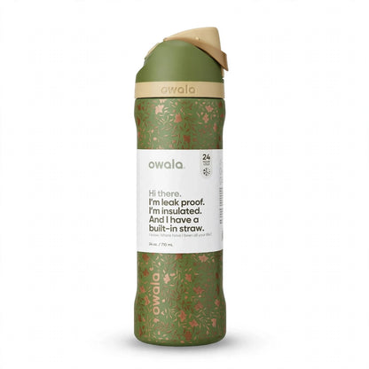 Owala 24oz FreeSip Wallflower Exclusive New Water Bottle - Hydrate Hub