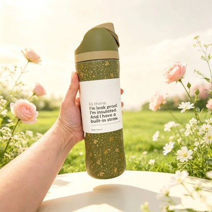 Owala 24oz FreeSip Wallflower Exclusive New Water Bottle - Hydrate Hub