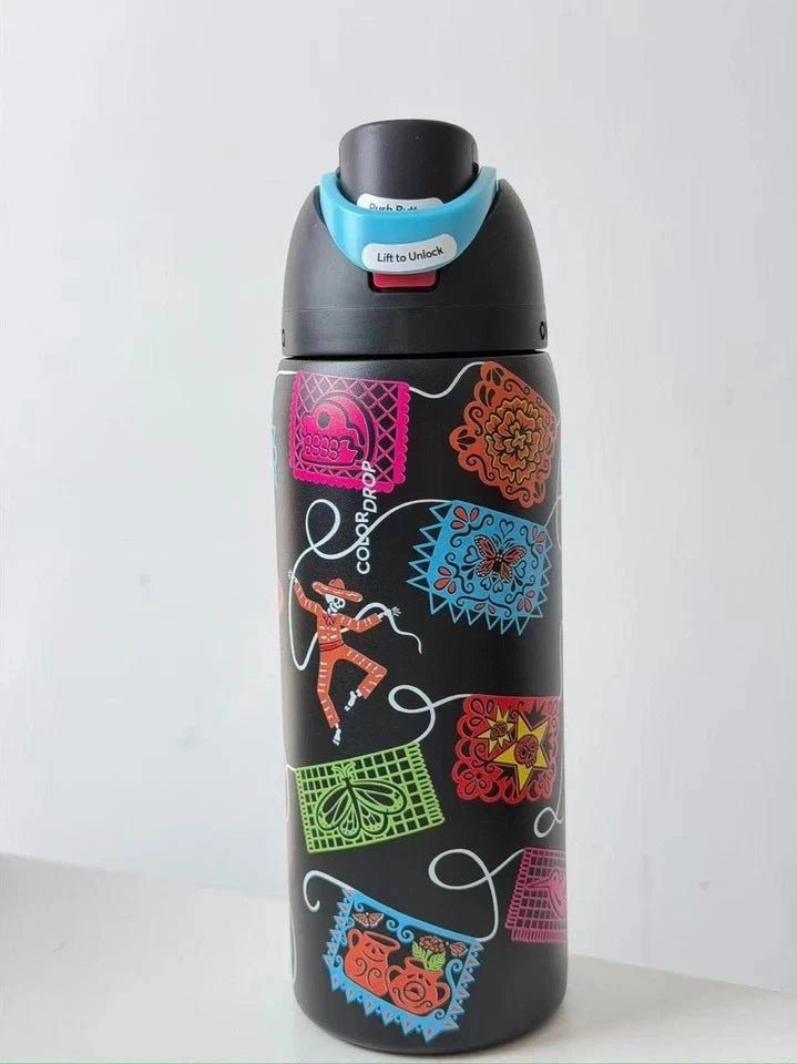Owala 32oz Color Drop FreeSip Amor Y Vida Exclusive New Water Bottle - Hydrate Hub