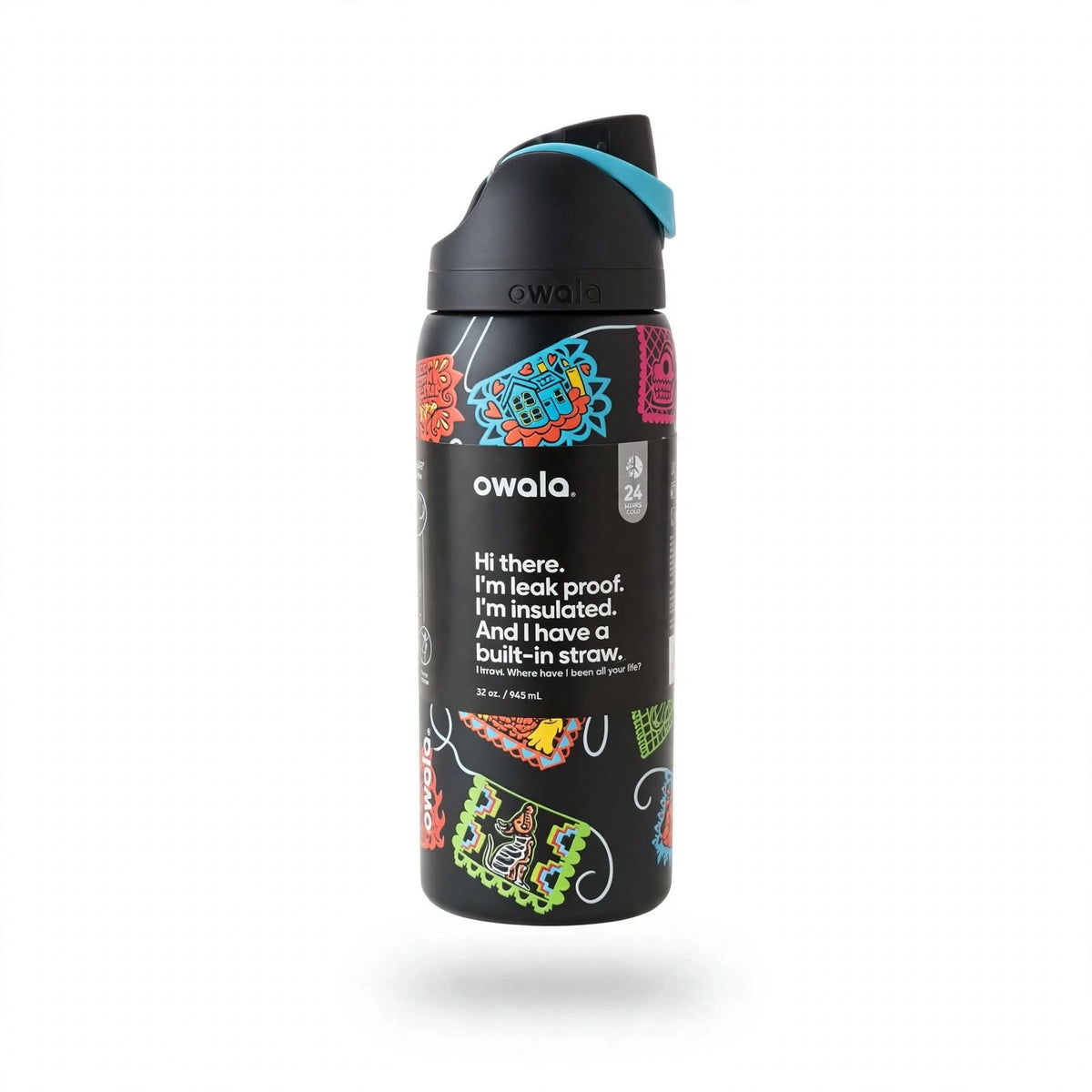 Owala 32oz Color Drop FreeSip Amor Y Vida Exclusive New Water Bottle - Hydrate Hub