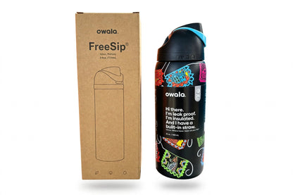 Owala 32oz Color Drop FreeSip Amor Y Vida Exclusive New Water Bottle - Hydrate Hub