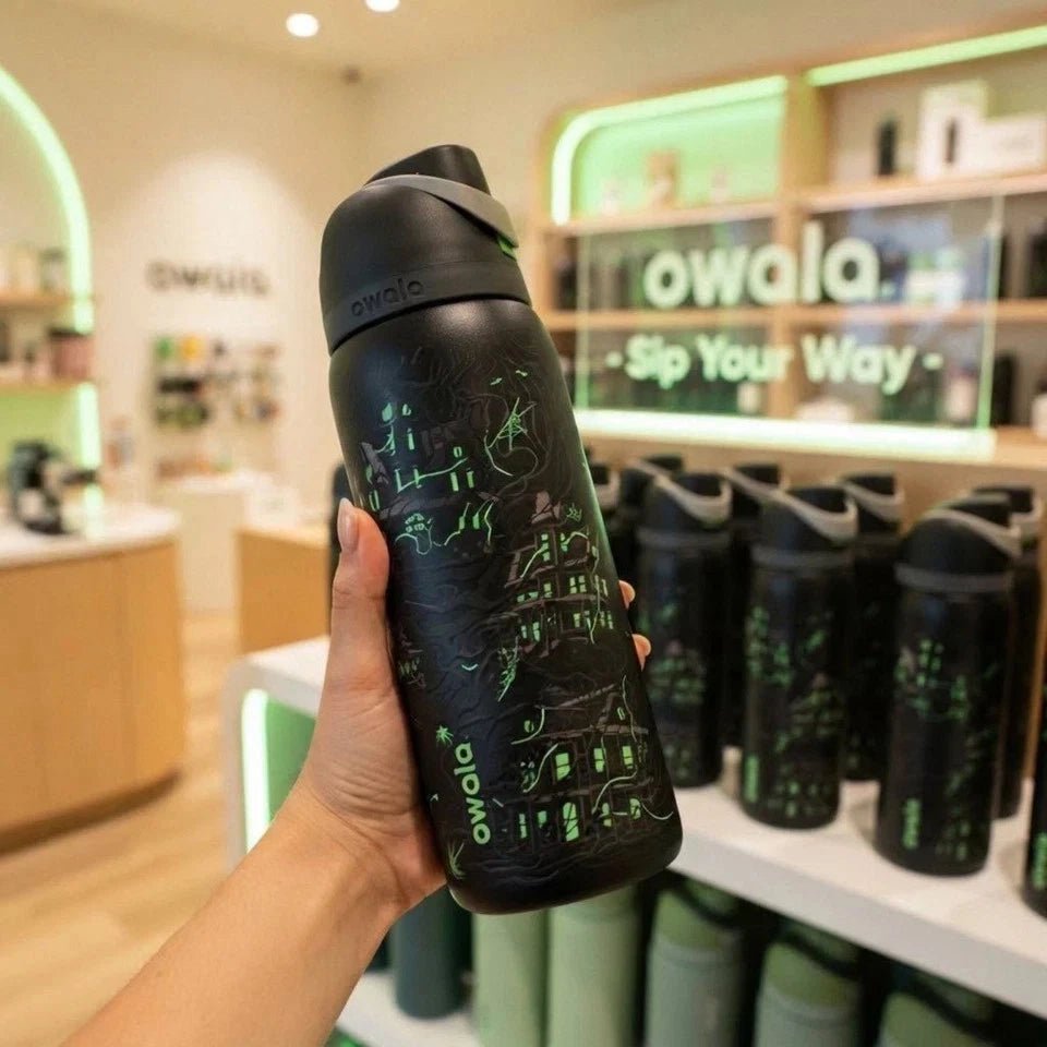 Owala 32oz FreeSip Midnight Manor Exclusive New Water Bottle - Hydrate Hub