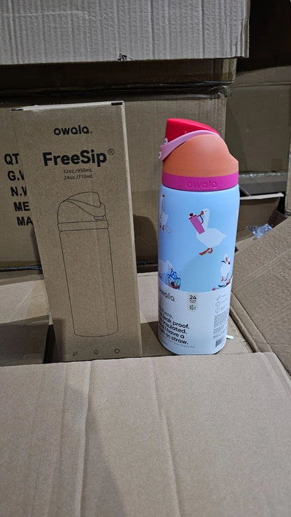 Owala 32oz FreeSip Silly Goose Exclusive New Water Bottle - Hydrate Hub