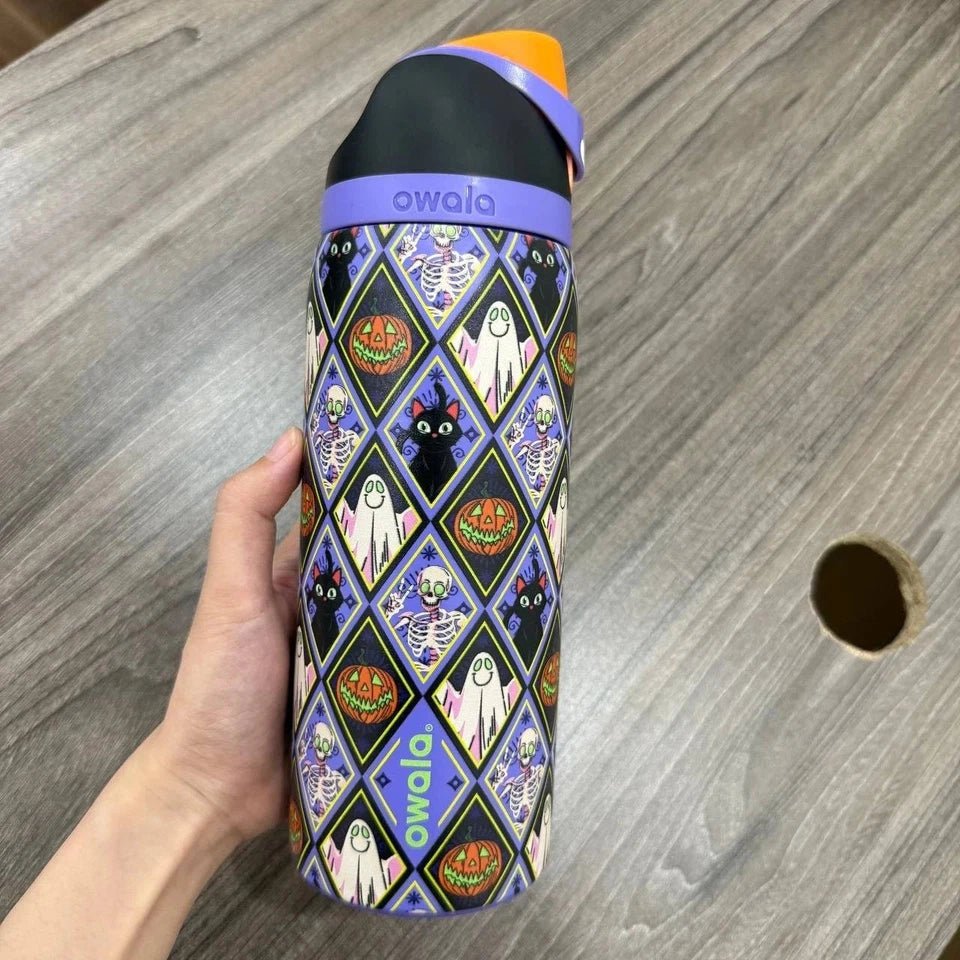 Owala 32oz FreeSip Spooky Social Exclusive New Water Bottle - Hydrate Hub