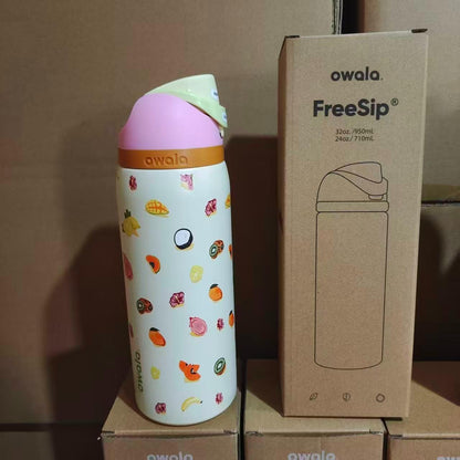 Owala FreeSip 24 & 32oz Birthday Bash Special Edition Just Ripe Water Bottle - Hydrate Hub