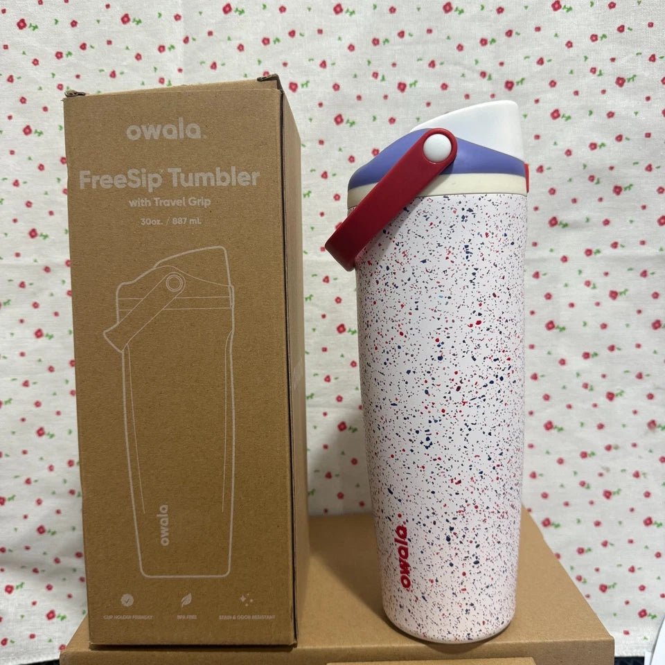 Owala Splash of Liberty 30oz FreeSip Sway FIFA World Cup Soccer Collection - Hydrate Hub