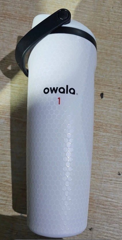 Owala Water Hazard Golf Edition White and Black 30oz FreeSip Water Bottle