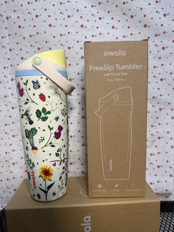 Owala Mother Nature Mother's Day Edition 30oz FreeSip Water Bottle
