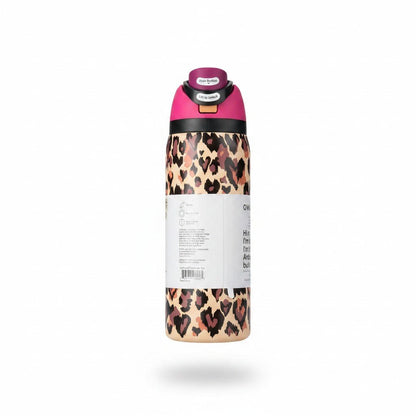 Owala FreeSip 32oz Wild At Heart UO Cheetah Leopard Print Water Bottle - Hydrate Hub