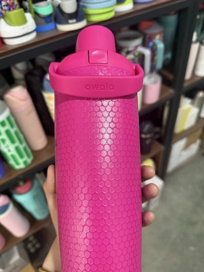 Owala Early Birdie 30oz FreeSip Water Bottle Hot Pink Limited Edition