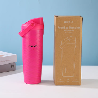 Owala Early Birdie 30oz FreeSip Water Bottle Hot Pink Limited Edition