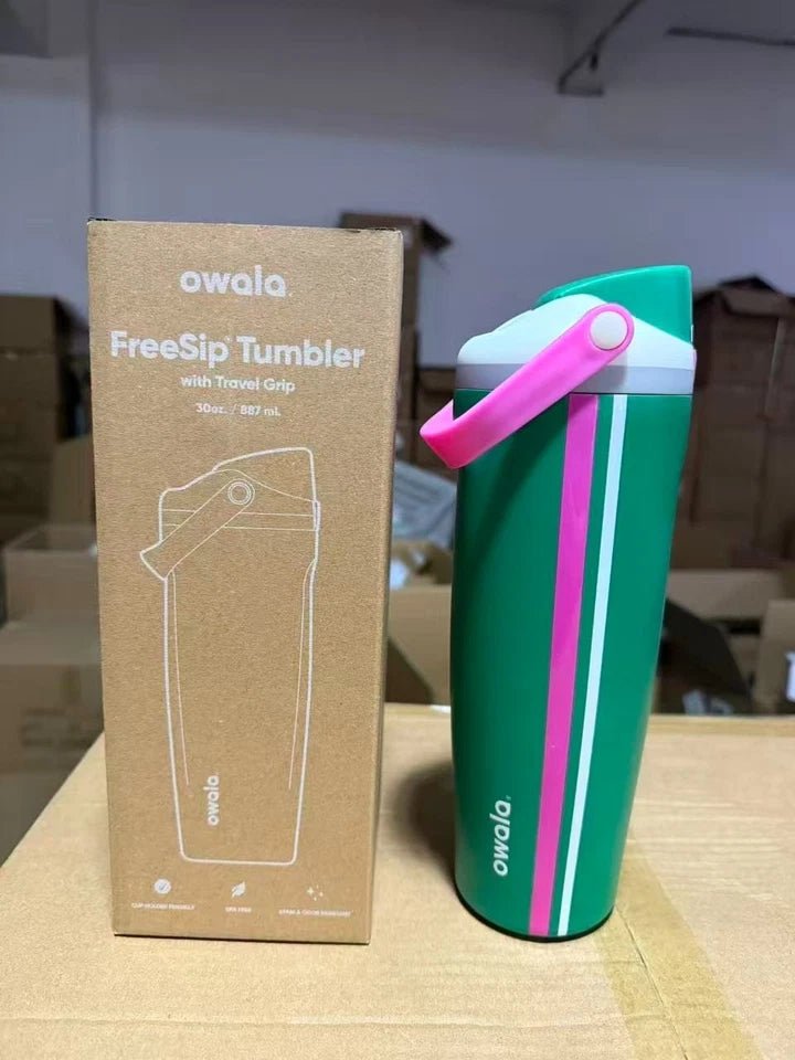 Owala Limited Edition Vacation Mode 30oz FreeSip Sway Birthday Bash - Hydrate Hub