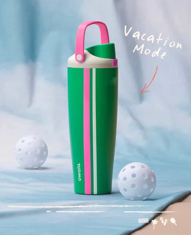 Owala Limited Edition Vacation Mode 30oz Free Sip Sway Birthday Bash - Hydrate Hub