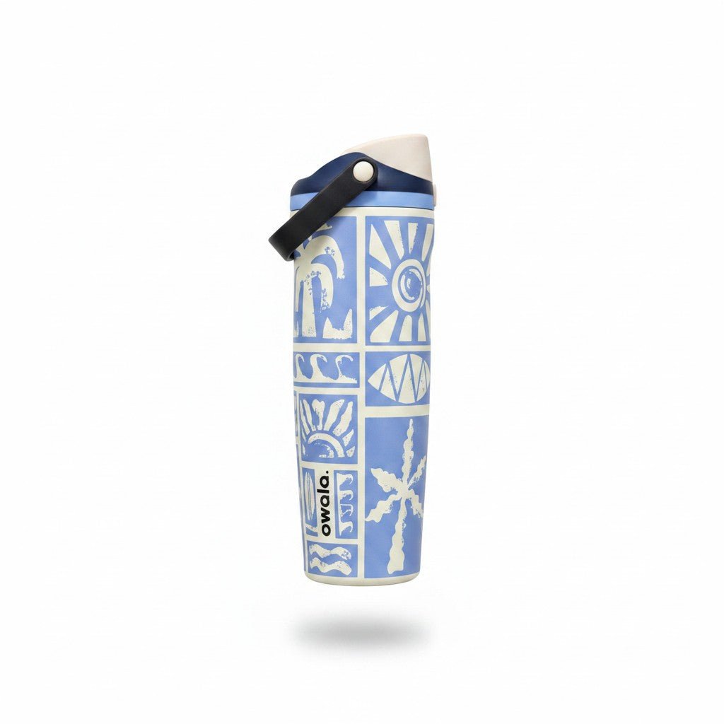 Owala Limited Edition Vintage Surf 30oz Free Sip Sway Birthday Bash - Hydrate Hub