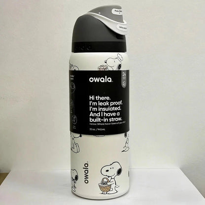 Owala Snoopy Stainless Steel Insulated Water Bottle 32oz Collection - Hydrate Hub
