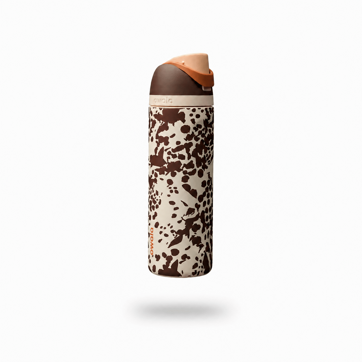 Owala Special Edition Cowgirl Core 24oz FreeSip Animal Print Cow Brown - Hydrate Hub