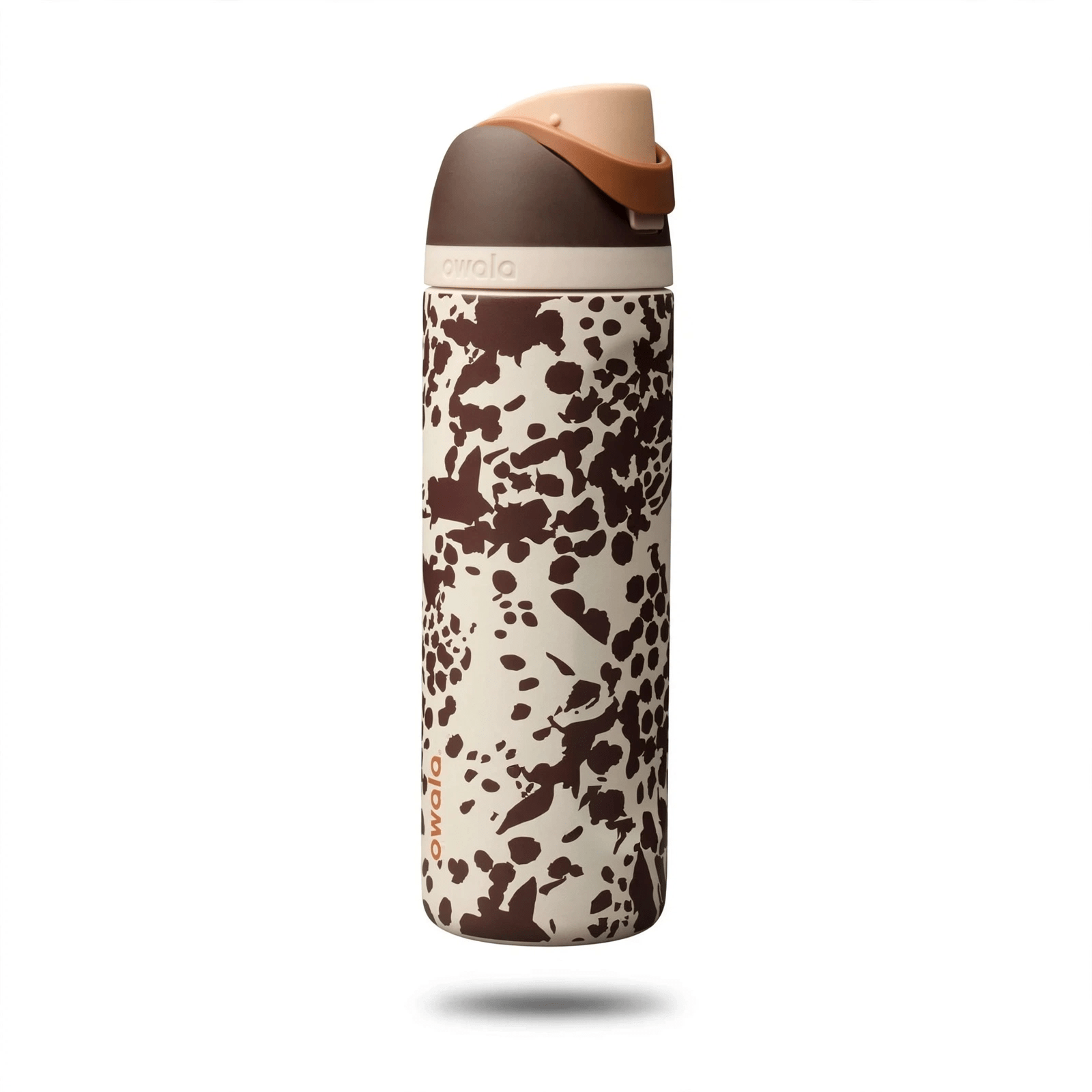 Owala Special Edition Cowgirl Core 24oz FreeSip Animal Print Cow Brown - Hydrate Hub