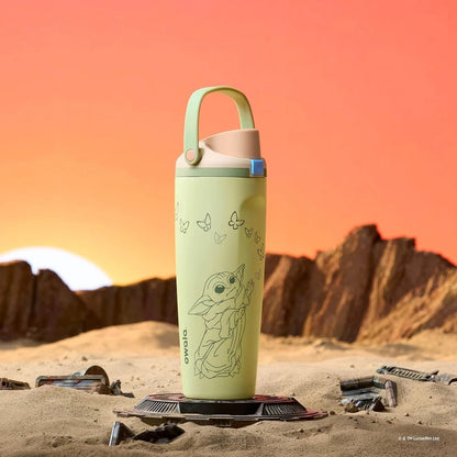 Star Wars Owala Special Edition 30oz FreeSip Sway Water Bottle Yoda Darth Vader