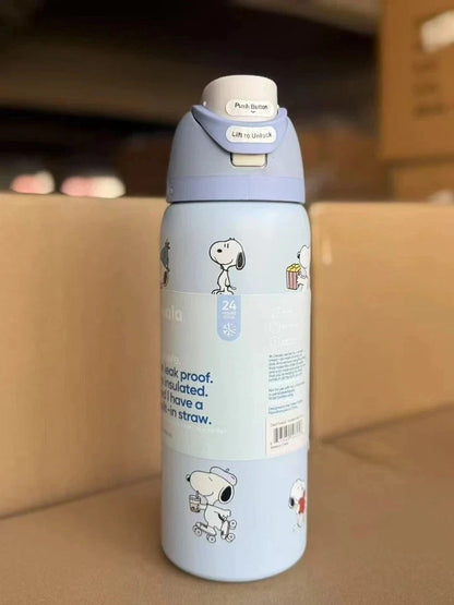 Owala Snoopy Stainless Steel Insulated Water Bottle 32oz Collection