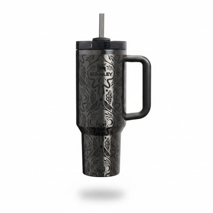 Stanley Halloween Quencher H2.0 FlowState Tumbler 40oz – Deadly Damask - Hydrate Hub
