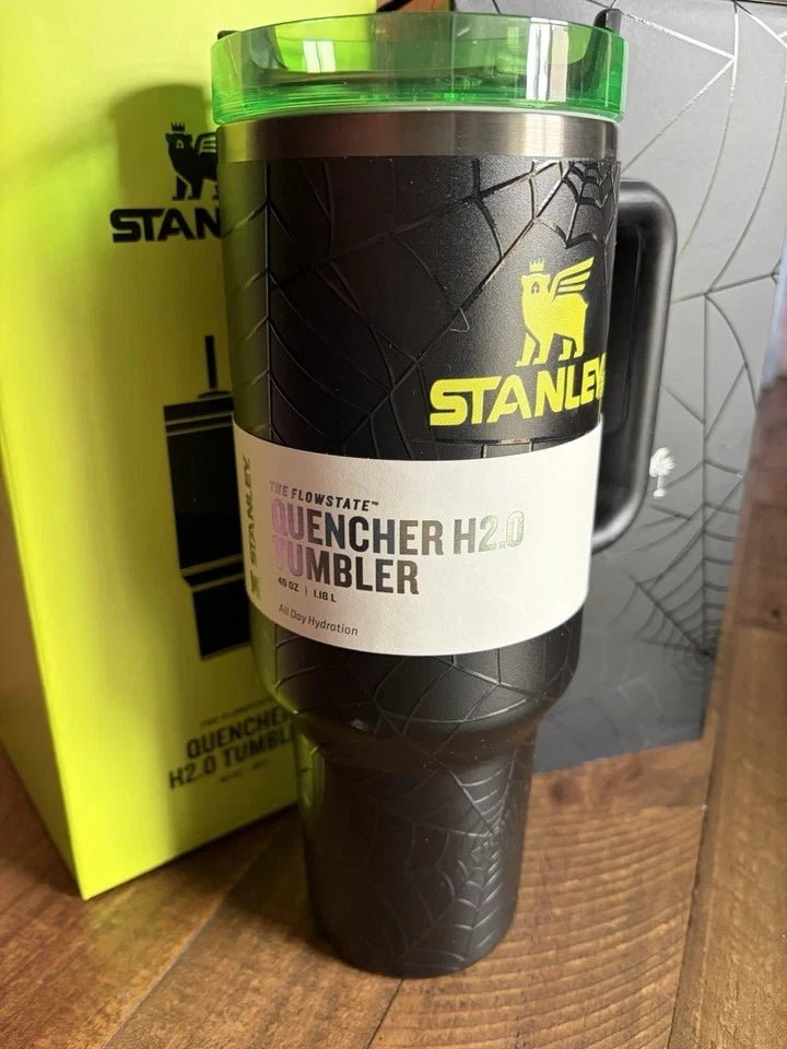 Stanley HALLOWEEN WEB GLOW - Quencher H2.0 Flowstate Tumbler 40oz - Hydrate Hub