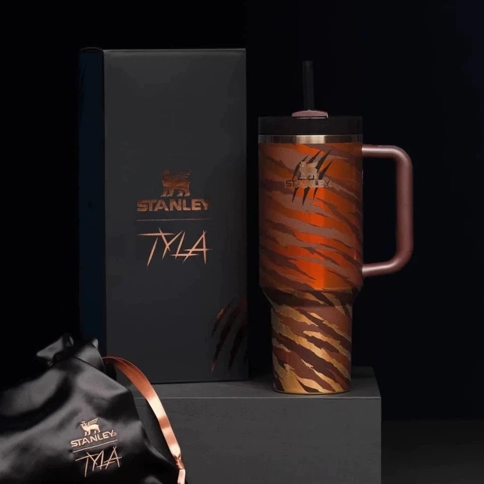 Stanley X Tyla Tyger Limited Edition Cup - Quencher H2.0 Flowstate Tumbler 40oz - Hydrate Hub