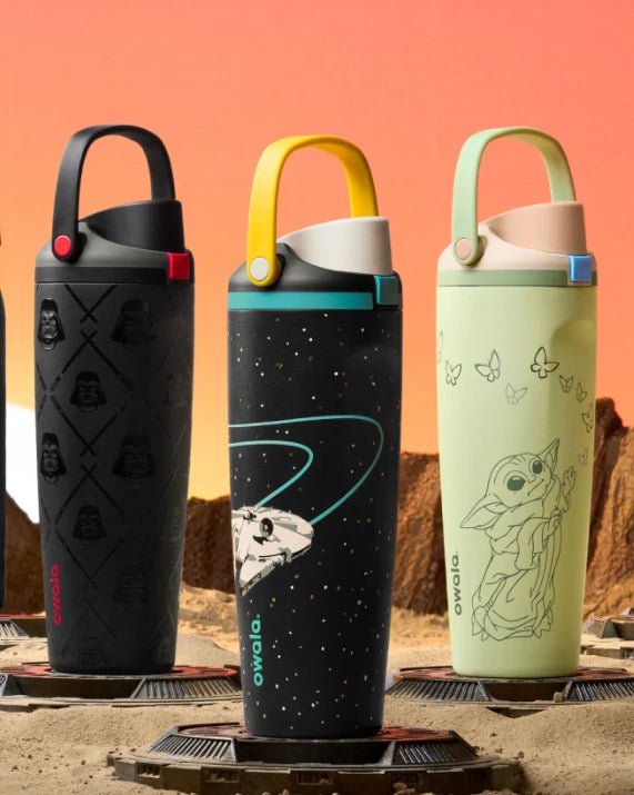 Star Wars Owala Special Edition 30oz FreeSip Sway Water Bottle Yoda Darth Vader - Hydrate Hub
