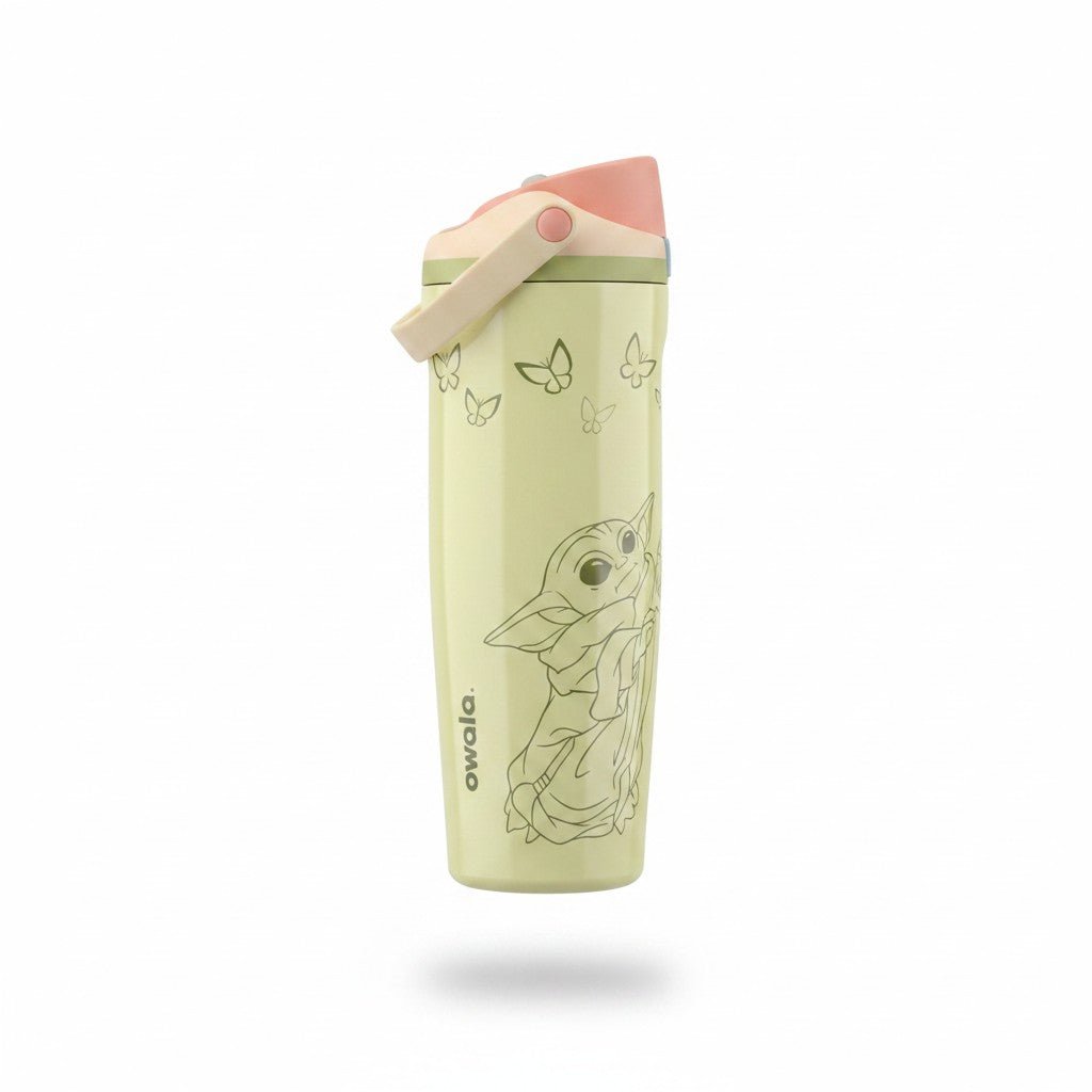 Star Wars Owala Special Edition 30oz FreeSip Water Bottle Baby Yoda "Grogu" - Hydrate Hub