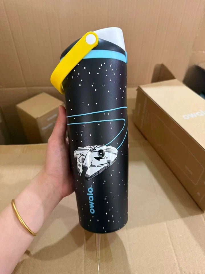 Star Wars Owala Special Edition 30oz FreeSip Water Bottle Millenium Falcon - Hydrate Hub