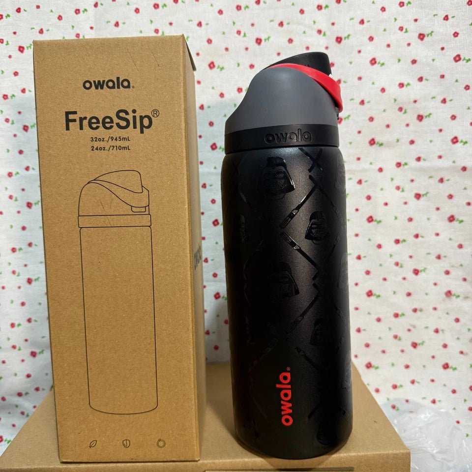 Star Wars Owala Special Edition 32oz FreeSip Insulated Steel Water Bottle Darth - Hydrate Hub