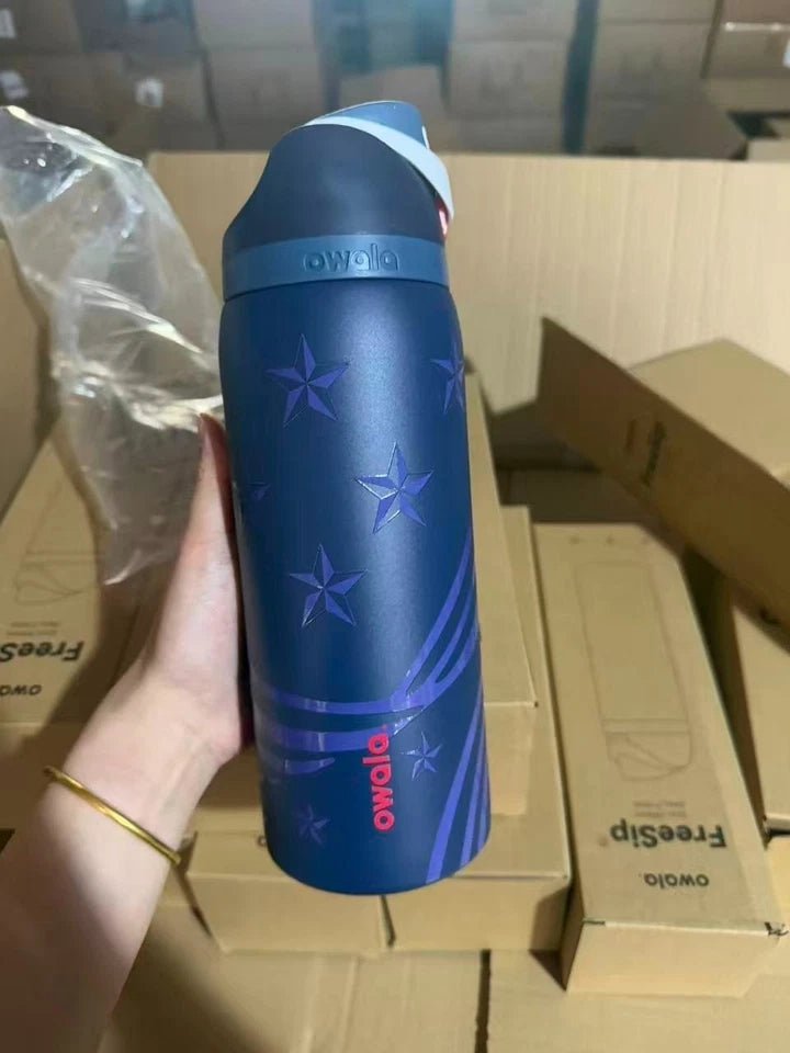 The All American Owala Special Edition 32oz Free Sip Sway Soccer Collection - Hydrate Hub