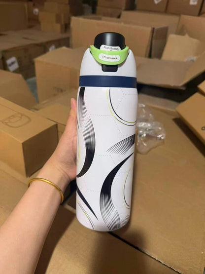 The Steel the Ball Owala Special Edition 32oz Free Sip Sway Soccer Collection - Hydrate Hub
