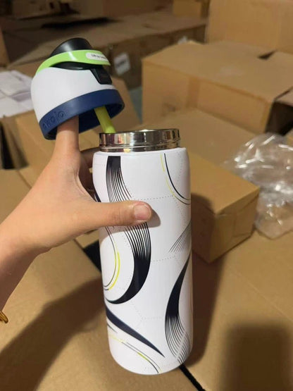 The Steel the Ball Owala Special Edition 32oz Free Sip Sway Soccer Collection - Hydrate Hub